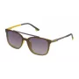 Óculos de sol piloto unissexo POLICE SPL528990GBF - armação preta mate, lentes cinzentas, UV400