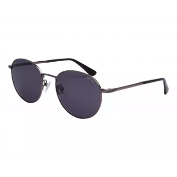 POLICE Unissexo SPLD94M530613 Óculos de sol - Armação preta brilhante, lentes fumadas, 53/19/140 mm