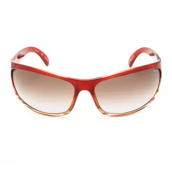 POLICE Óculos de sol unissexo S1863M710ACN Armação de acetato Havana/castanho Lentes castanhas degradê 71mm