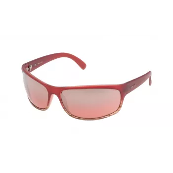 Óculos de sol unissexo POLICE S1863M71ACNX - armação preta, lentes cinzentas fumadas, 71/16/125 mm