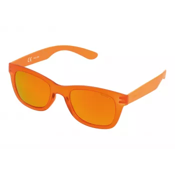 Óculos de sol POLICE unissexo S194450B55R armação em acetato azul lentes cinzentas degradê 50/22/140 mm