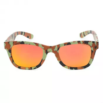 POLICE óculos de sol unissexo S194450GE8R armação de acetato Havana lentes degradê castanhas 50mm