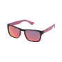POLICE Óculos de sol unissexo S198854U28R Armação de acetato Havana Lentes de policarbonato castanhas 54mm