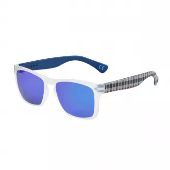 POLICE Óculos de sol unissexo S198854Z69B - Armação de acetato, lentes cinzentas degradê, proteção UV400
