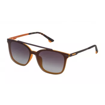 Óculos de sol unissexo POLICE SPL528999UXM - armação de acetato, proteção UV400, lentes 99 mm