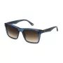 POLICE óculos de sol unissexo SPLN35M530955 armação preta lentes cinzentas 55/19/145 mm UV400