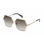 Police Óculos de sol borboleta para mulher SPLD31-560F72 Havana Brown Gradient 56/16/140 mm