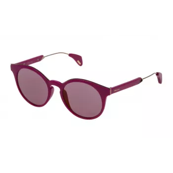 Óculos de sol POLICE mulher em forma de olho de gato SPL620-51Z05G Havana dourado cinzento degradê UV400