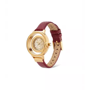 Relógio de mulher Police PEWLA2008302 quartzo analógico 36 mm ouro rosa aço inoxidável malha milanesa