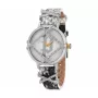 Relógio POLICE de mulher PL16068BS-04 quartzo analógico 34mm aço inoxidável malha mostrador azul