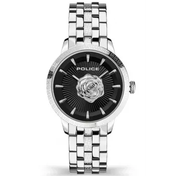 Relógio de mulher POLICE Raho quartzo analógico PEWLG2107901 36 mm ouro rosa aço inoxidável malha