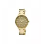 Relógio de mulher POLICE Raya quartzo PEWLG2109802 34 mm ouro rosa aço inoxidável malha