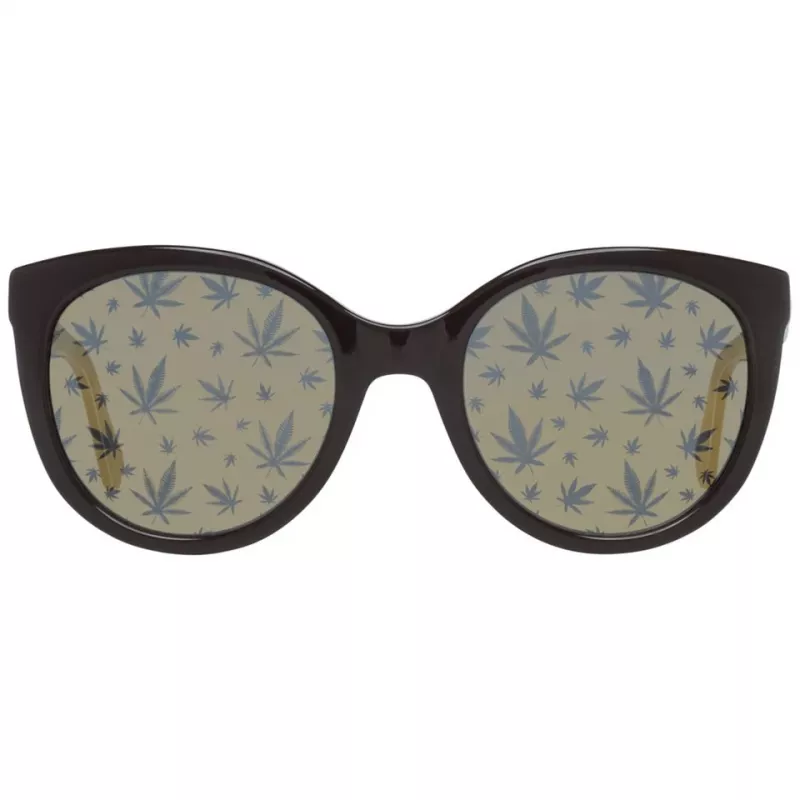 POLICE óculos de sol mulher SPL408E546XKL retangulares - armação em acetato preta, lentes em policarbonato cinzentas, proteção UV400