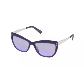 POLICE Óculos de sol para mulher S197156899X - Proteção UV400, lente de 56mm, armação de acetato de aro completo