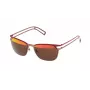 Óculos de sol mulher POLICE S8965M54SN8H Havana acetato castanho degradê 54mm