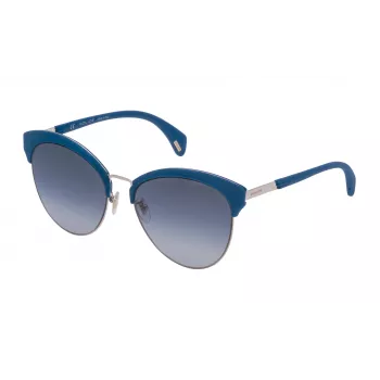 Óculos de sol de mulher POLICE SPL61956594F - armação preta brilhante, lentes cinzentas, proteção UV400
