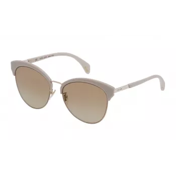POLICE Óculos de sol de mulher SPL619568FFK Havana castanho tartaruga acetato 56mm