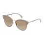 POLICE Óculos de sol de mulher SPL619568FFK Havana castanho tartaruga acetato 56mm