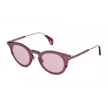 Óculos de sol de mulher POLICE SPL6244605AA Havana acetato castanho degradê 46 mm