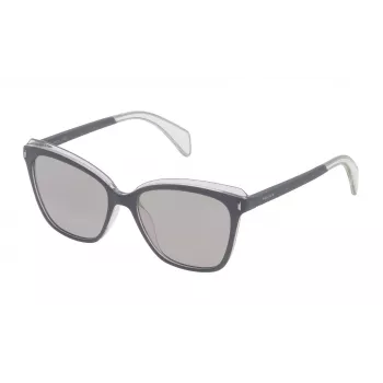 Óculos de sol de mulher POLICE SPL643567DXX - armação de acetato geométrica com proteção UV400