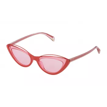 Police Óculos de sol de mulher SPL937520AA3 - armação de acetato, proteção UV400, lentes de 52 mm