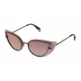 Óculos de sol Police mulher SPL939H86X Havana acetato castanho degradê 63mm