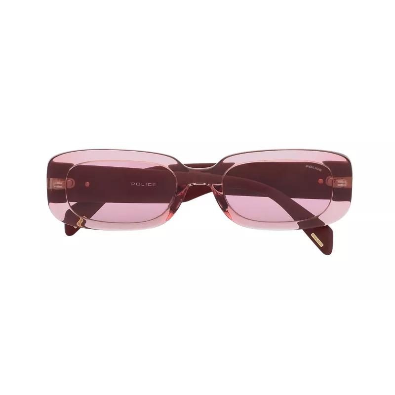Óculos de sol POLICE mulher SPLA17530776 Havana acetato lentes castanhas 53mm