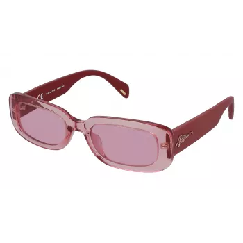 Óculos de sol POLICE mulher SPLA17530776 Havana acetato lentes castanhas 53mm