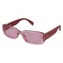 Óculos de sol POLICE mulher SPLA17530776 Havana acetato lentes castanhas 53mm