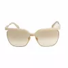 POLICE Óculos de sol de mulher SPLA9662GL4G Havana acetato Cat Eye castanho degradê UV400