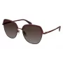 Police Óculos de sol para mulher SPLC2456GL3G Havana acetato castanho degradê 56/17/135 mm