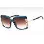Óculos de sol de mulher POLICE SPLG23M570AGQ - armação preta brilhante, lentes degradê fumé, 57 mm