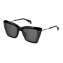 POLICE Óculos de sol de mulher SPLL95-610700 - armação de acetato, lentes de policarbonato, proteção UV400, largura da lente 61 mm