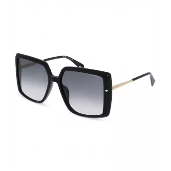 Óculos de sol de mulher POLICE SPLL96M560700 gatinho armação em acetato UV400 lentes cinzentas 56 mm