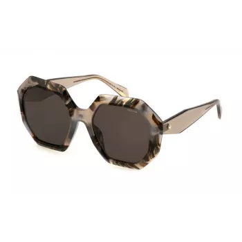 Óculos de sol para mulher POLICE SPLM10M540AM5 Havana acetato castanho degradê 54 mm