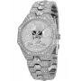 POLICE relógio de mulher PL16027BS.04M 36mm aço inoxidável mostrador cinzento bracelete prateada