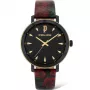 POLICE Relógio de mulher PL16033MSBG02 35 mm aço inoxidável gunmetal quartzo analógico