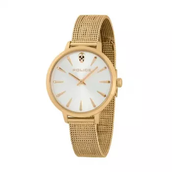 POLICE Relógio Mulher PL16035MSG22M 36mm Ouro Rosa Aço Inoxidável Mesh