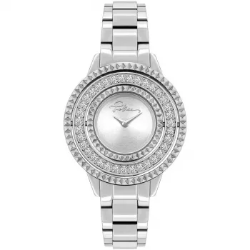 Relógio POLICE mulher PL16037BS-04M 34mm aço inoxidável prateado