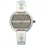Relógio POLICE mulher PL16070BS04PU 35mm mostrador azul pulseira de pele