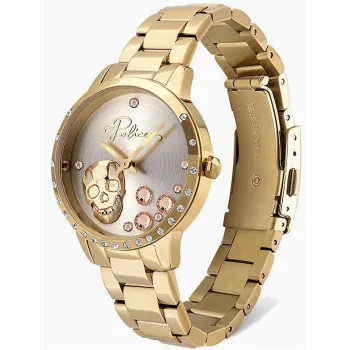 Relógio de mulher Police PL16071MSG22M 36 mm prateado aço inoxidável