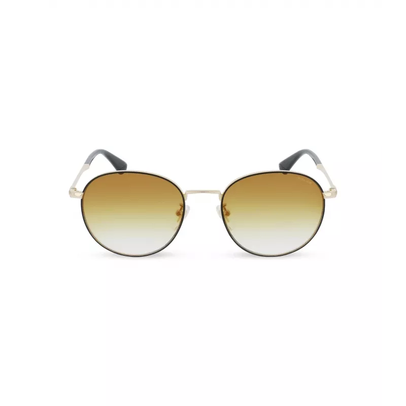 Óculos de sol retangulares de mulher POLICE SPLD94-53301G armação de acetato Havana com lentes de policarbonato castanhas UV400