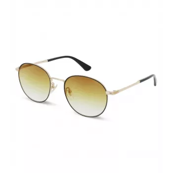 Óculos de sol retangulares de mulher POLICE SPLD94-53301G armação de acetato Havana com lentes de policarbonato castanhas UV400