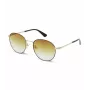 Óculos de sol retangulares de mulher POLICE SPLD94-53301G armação de acetato Havana com lentes de policarbonato castanhas UV400