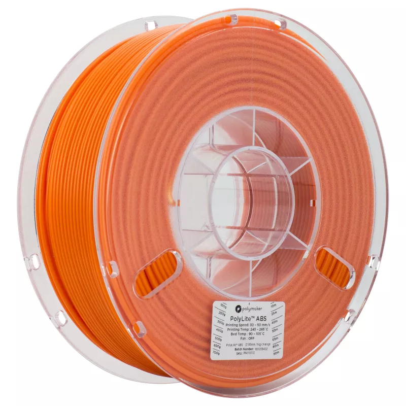 POLMASK ABS 1.75mm Laranja 1kg