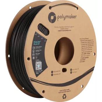 Polymaker PA10001 Filamento PLA 1,75 mm 1 kg preto