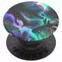 PopSockets Oil Agate PopGrip intercambiável - Suporte e pega de telefone extensível