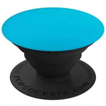 PopSockets PopGrip Alumínio azul pega e suporte para telemóvel