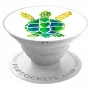 PopSockets PopGrip Turtle Love - pega e suporte para telemóvel intercambiável, multicolor