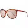 Óculos de sol Porsche Design P8589-60E para mulher - Gunmetal Grey, armação retangular, proteção UV400